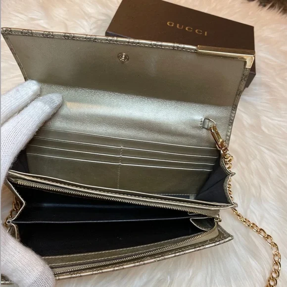 🎉🎉SOLD! Gucci Micro Guccisima Walllet on Chain - Picture 12 of 12